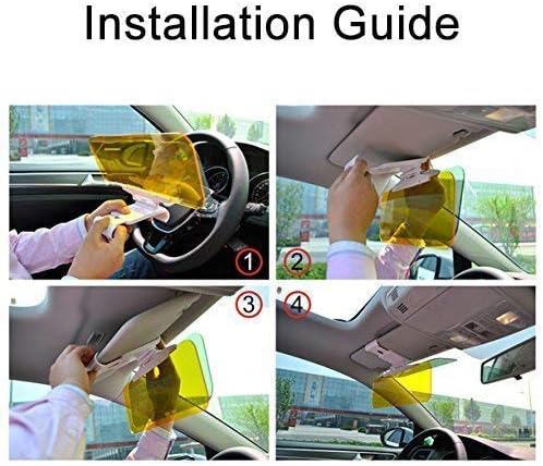 CarMart Dual-Sided Car Sun Visor