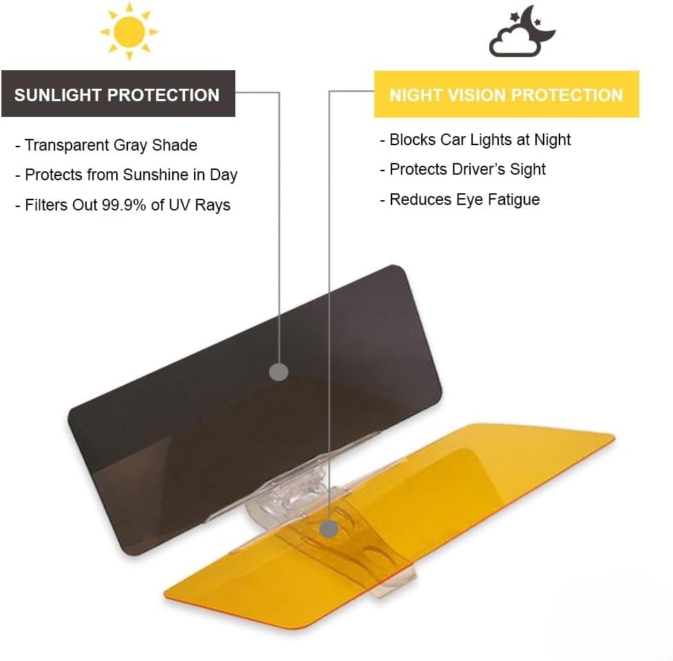 CarMart Dual-Sided Car Sun Visor